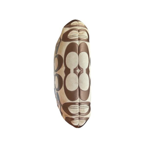 EUC Coach- Signature Crossbody Bag in Khaki and Orange - Picture 7 of 14